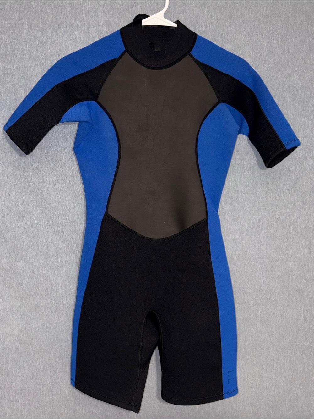 Kids Shorty Wetsuit - Blue/Black